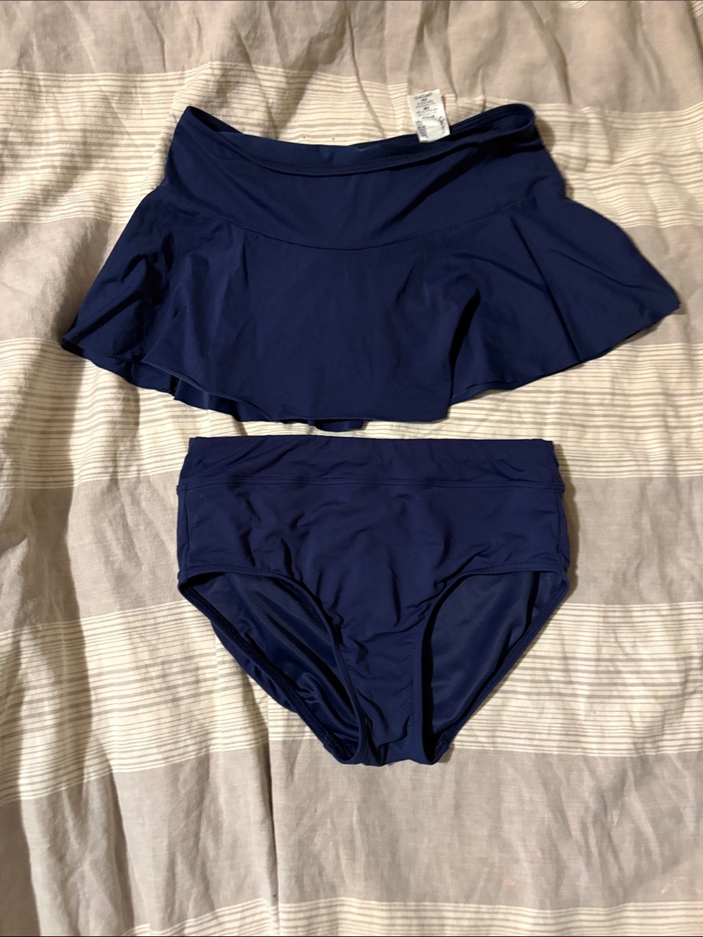 Lands' End Navy Swim Bottom